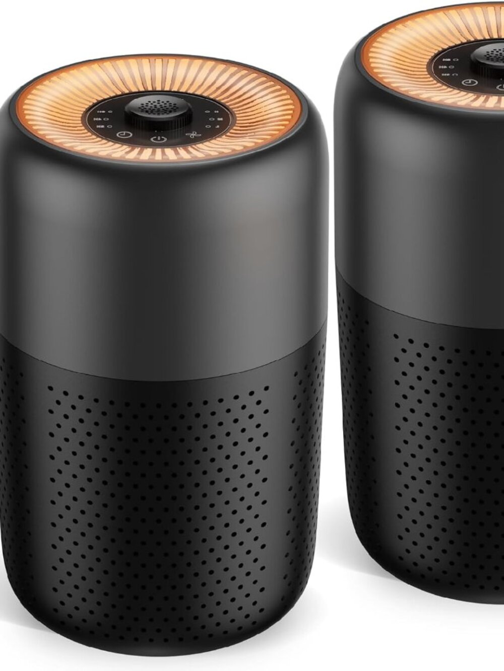 2 Pack Air Purifiers with Aromatherapy, Nightlight  NEW NIB